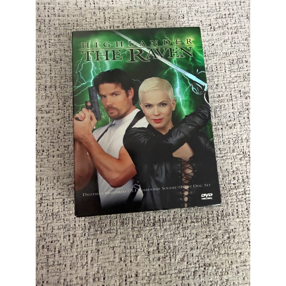 Highlander The Raven Complete Series DVD 9-Disc Box Set Elizabeth Gracen Action